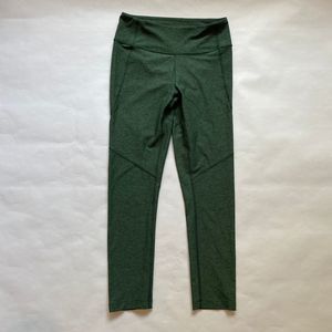 Outdoor Voices Green 3/4 Warmup Leggings